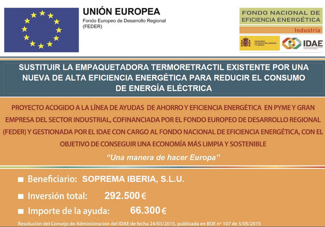 Proyecto de ahorro y eficiencia energética