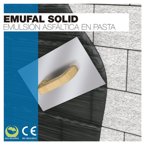 EMUFAL SOLID EMULSIÓN ASFÁLTICA EN PASTA