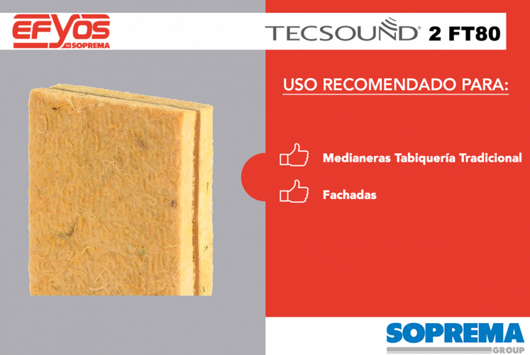 TECSOUND® 2FT Complejo insonorizante