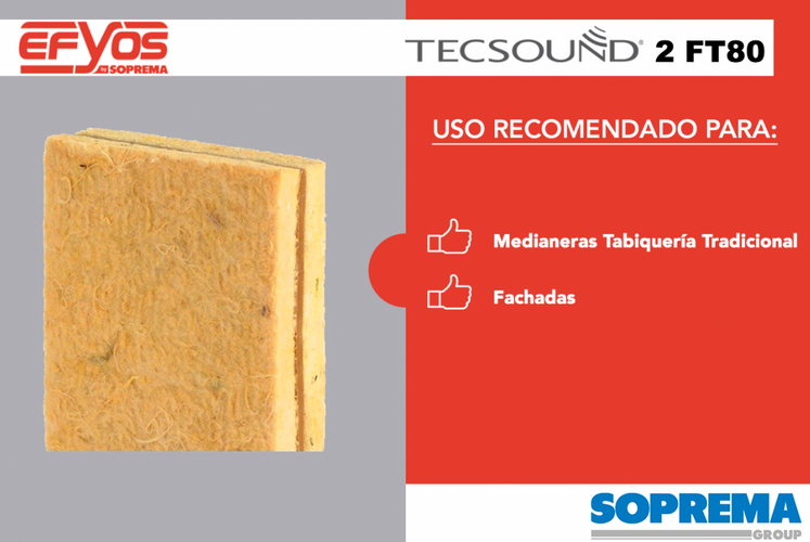 TECSOUND® 2FT  Complejo insonorizante