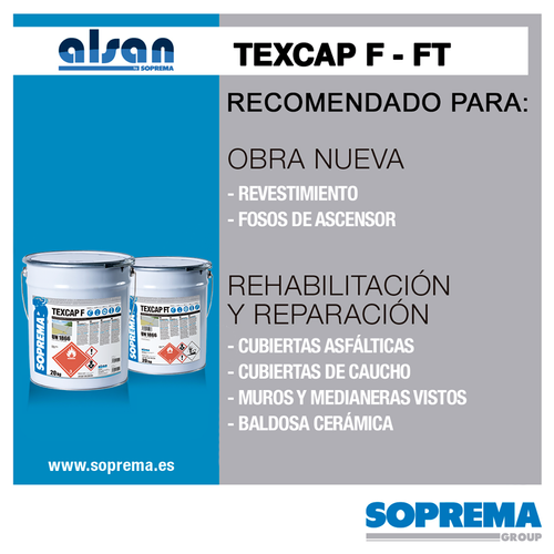 TEXCAP F - TEXCAP FT revestimientos de poliuretano alifático